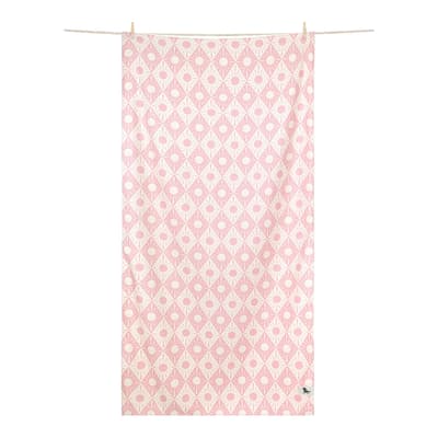 Small Hand Towel, Diamond Pink