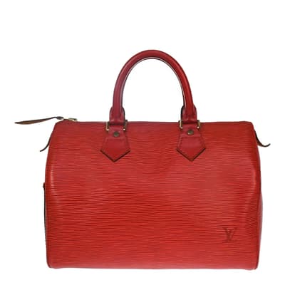 Red Speedy 25 Handbag