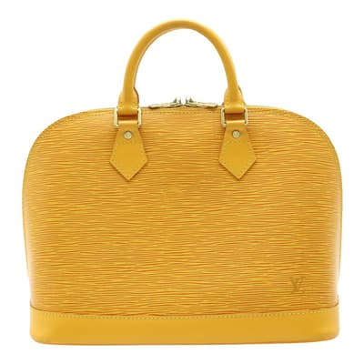 Yellow Alma Handbag