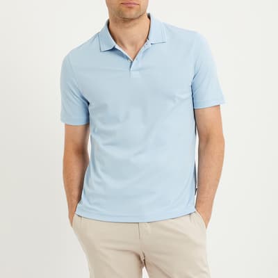 Light Blue Galdon Regular Polo Shirt