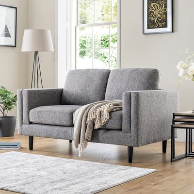Dundee 2 Seater Sofa, Charcoal