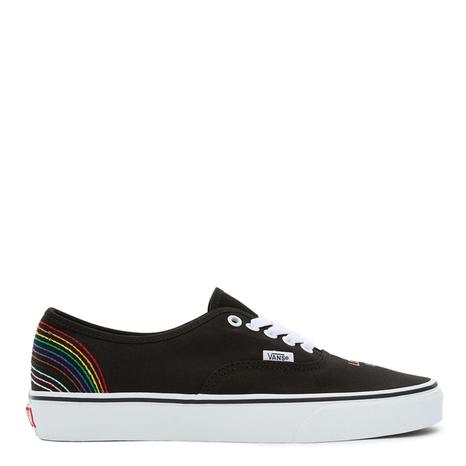 Women Black Rainbow UA Authentic Trainers