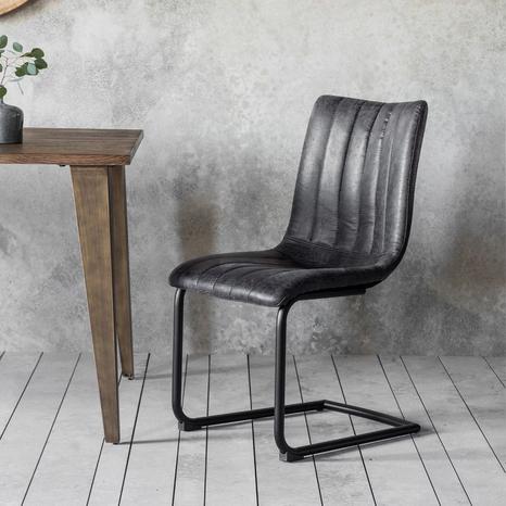 Set of 2 Earley Chair, Grey