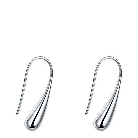 Silver Teardrop Earrings