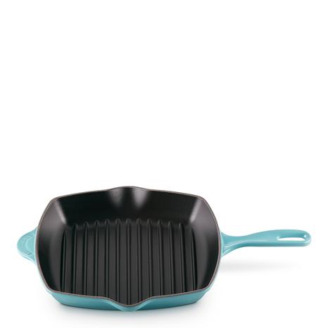 Teal Square Grillit, 26cm