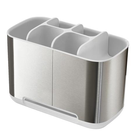 EasyStore Large Toothbrush Caddy, White
