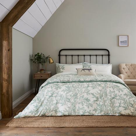 Farthing Wood King Duvet Cover Set, Green