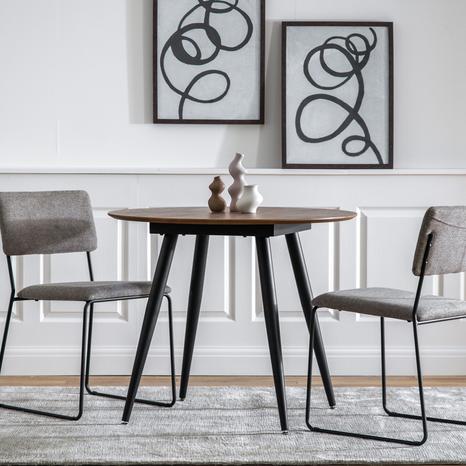 Anderson Round Dining Table, Oak