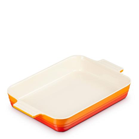 Volcanic Rectangle Dish 32cm