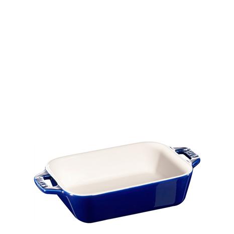 Dark Blue Rectangle Oven Dish 27cm
