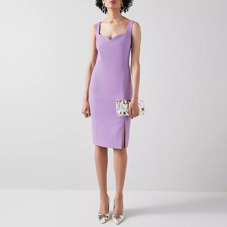 Purple Adele Midi Dress