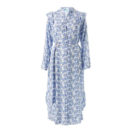 Blue Freedom Blossom Dress