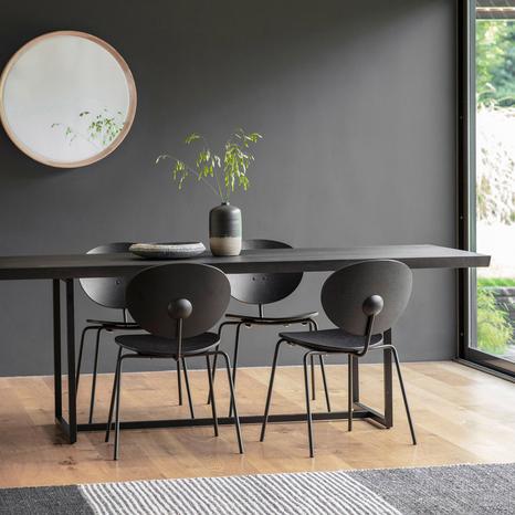 Olivehurst Dining Table, Black