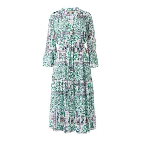 Multi Willow Botanical Dress