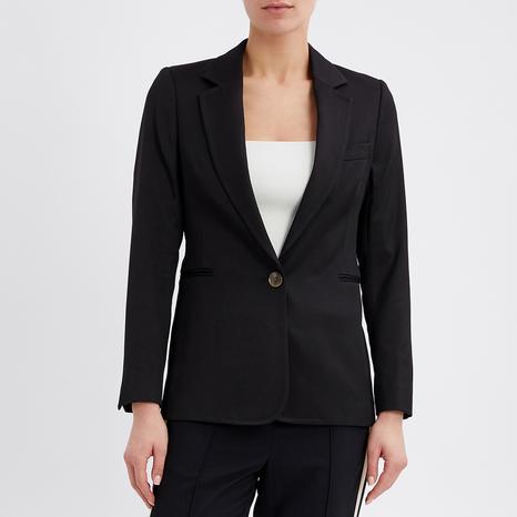 Black Amber Single Breasted Blazer