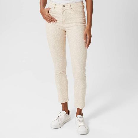 Beige Gia Sculpting Jeans