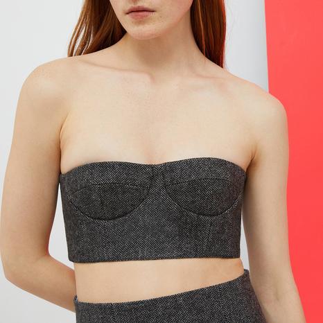 Black Kiku Top
