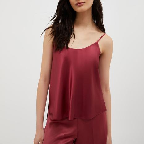 Red Silk Raccolta Vest