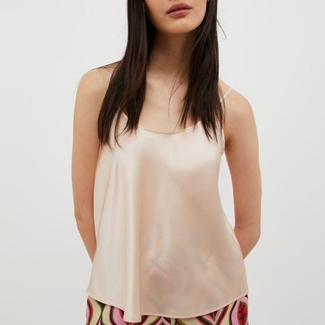 Pink Silk Raccolta Top
