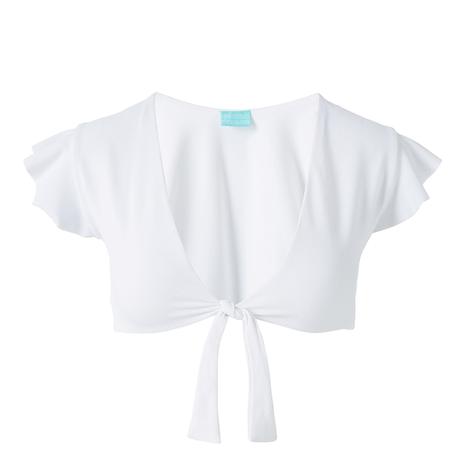 White Pique Koh Samui Bikini Top
