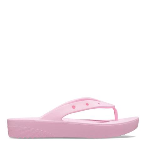 Female Pink Platform Flip Flops