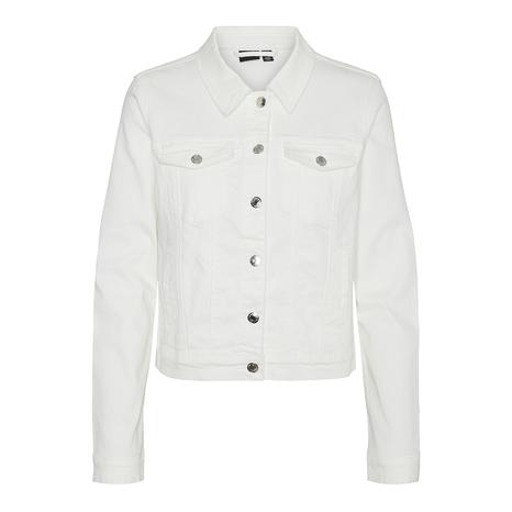 Snow White Cotton Blend Jacket