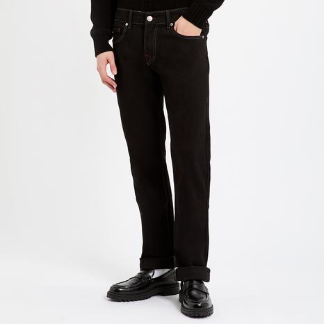 Black Ricky Straight Stretch Jeans