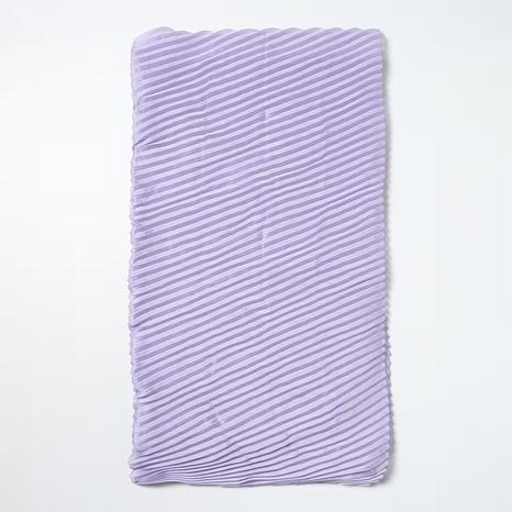 Lilac Crinkle Scarf