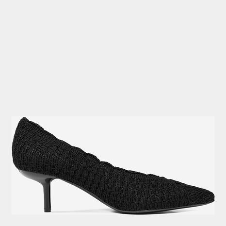 Black Pointed Heels