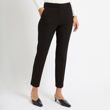 Black Jess Slim Leg Trousers