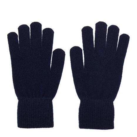Navy Cashmere Gloves