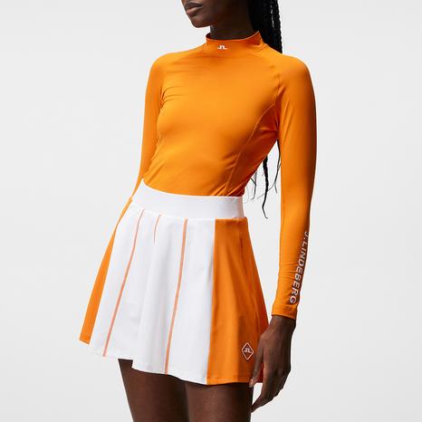 Orange Womens Amalia Top