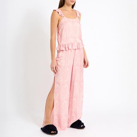 Pink Palm Foliage Harpers Pyjama Set