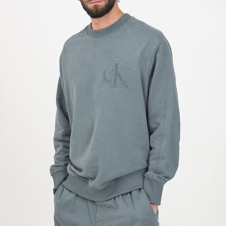 Endless Grey Ck Crew Neck Sweatshirt