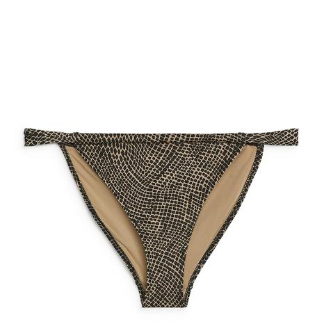 Brown Triangle Bikini Bottom