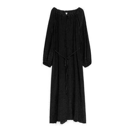 Black Oversize Maxi Dress