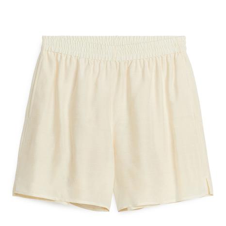 Pale Yellow Shorts