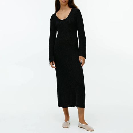 Black Slouchy Fit Dress