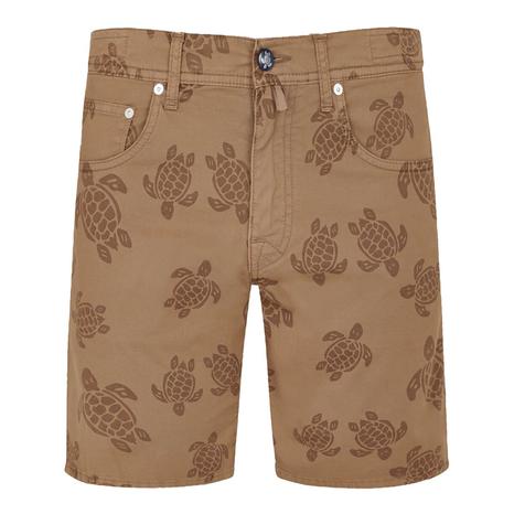 Brown Garonne Bermuda Shorts