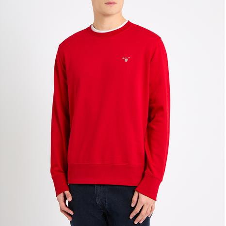 Red Original Shield Crew Neck Sweatshirt