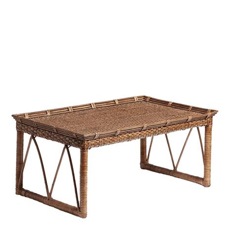 Minyas Bed Tray, Antique Brown