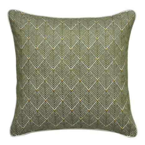Hirkani Dot 51cm Cushion Cover, Moss