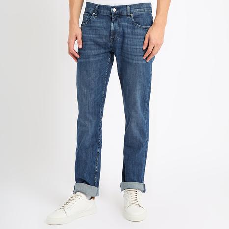 Blue Standard Straight Swing Jeans