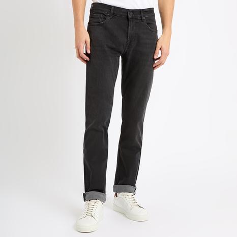 Washed Black Slimmy Stretch Jeans