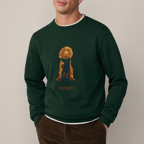 Green Harry Cotton Sweatshirt