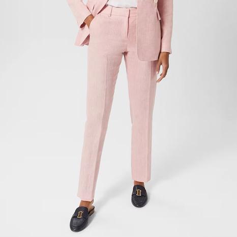 Light Pink Nancy Linen Trousers