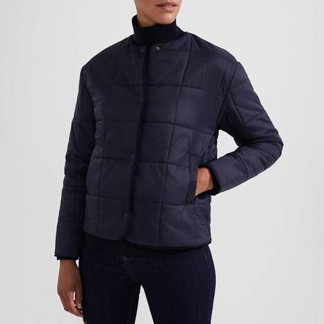 Navy Ottilie Quilted Jacket