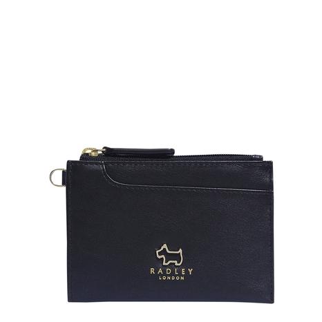Black Small Ziptop Coin Purse
