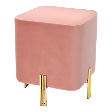 Burnett Stool, Savona Nude Velvet