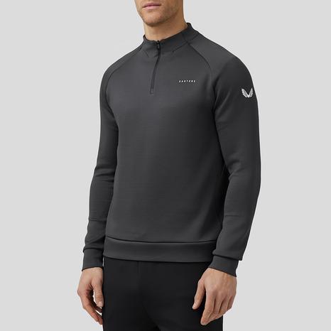 Charcoal Aeroscuba 1/4 Zip Top